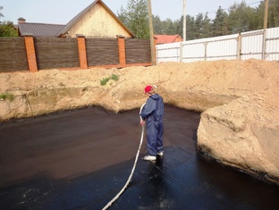 Гидроизоляция жидкой резиной