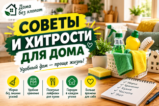 💡 Советы и хитрости для дома