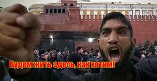 Беспредел мигрантов