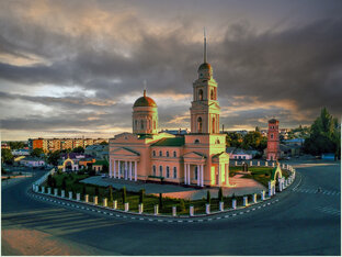 Вольск и природа района.