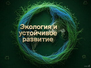 Экология и устойчивое развитие