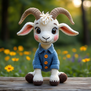 Коза овечка