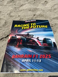 F1 BAHRAIN  GRAND PRIX. GUFFAIR. 2025.