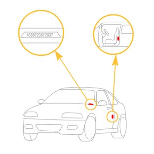 Расположение Vin кодов и номеров двигателей на автомобилях