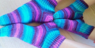 СП Свяжем носочки для Мамы и Дочки