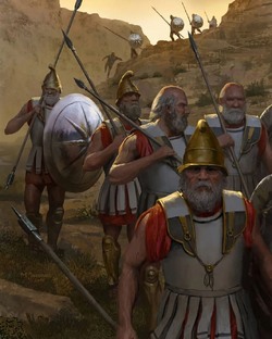 Ветераны Александра Македонского  в войнах диадохов