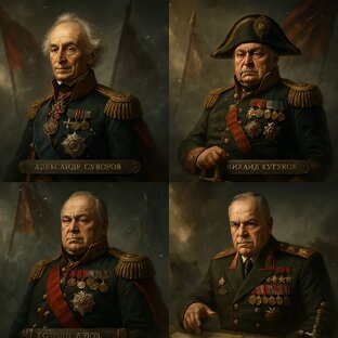 Легендарные полководцы