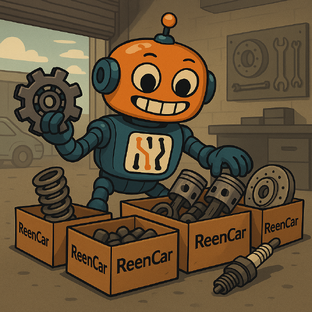 ИИ Продавец запчастей ReenCarBot