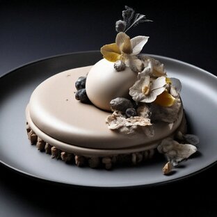 Десерты икэбана 