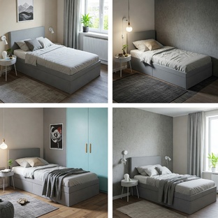 Маленькая спальня - советы, лайфхаки 