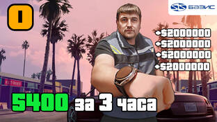 За 3 часа 5.4 тыс