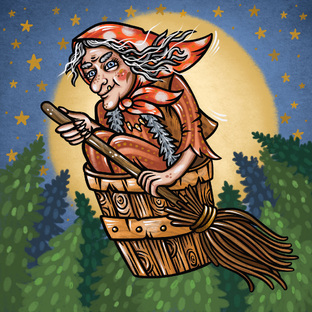 Там на неведомых дорожках..