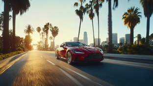 Авто VFX видео