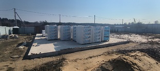 Стройка дома из газоблока