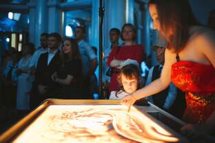 Песочное шоу заказать на праздник 