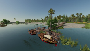 Farming Simulator 22.Wild island life.