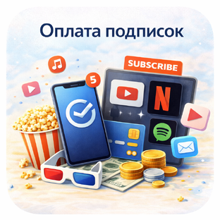 Оплата подписок
