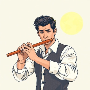 Играю на флейте