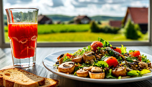 Овощные салатики