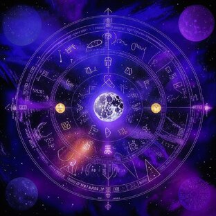 ✨ Карта Судьбы: Астрология, Луна и Магия