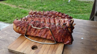 Ребрышки на гриле