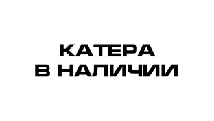 Катера в наличии