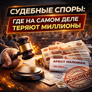 Судебные споры: где на самом деле теряют миллионы