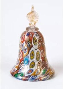 Колокольчик из муранского стекла