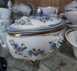 Шкатулка Незабудки, Кисловодск, СССР, Б/У