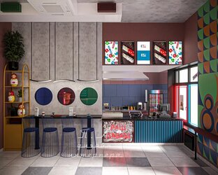 Дизайн кафе и магазинов