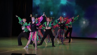 Самба. Танцевальный экзерсис.(Тренинг).