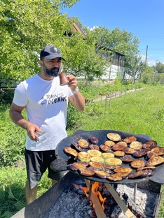 ОВОЩИ на углях