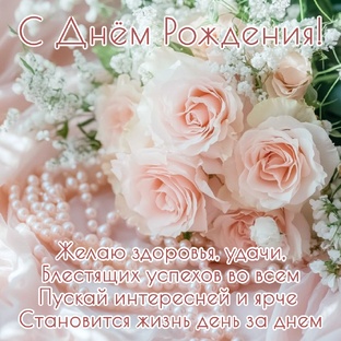 С днем рождения 