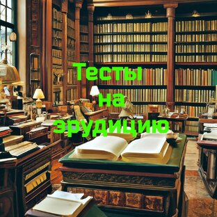 Тесты на эрудицию
