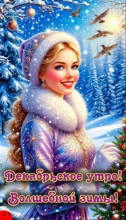 Доброе утро декабря