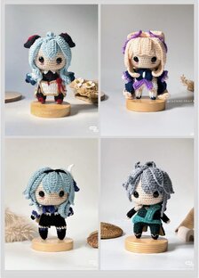 Genshin amigurumi