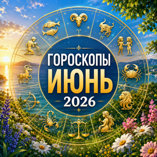 ГОРОСКОПЫ ИЮНЬ 2026