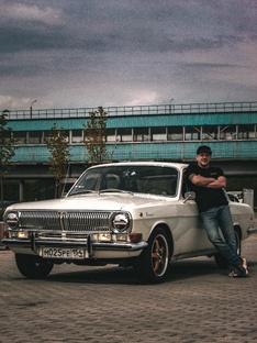 Волга газ 24 v8