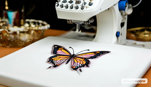 Машинная вышивка