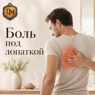 Боль под лопаткой