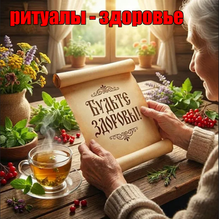 Ритуалы здоровье!