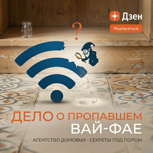 Агентство домовых. Дело о пропавшем вай-фае