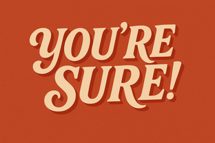 You are sure!? ( Оригинал )