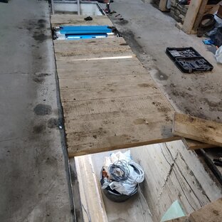 Стройка смотровой ямы