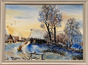 Картина «Зимний пейзаж»