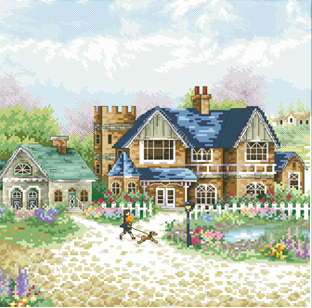 Зеленая Деревенька, дизайн DOME A Green Village 80302