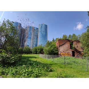Руины СПб и кирпичи