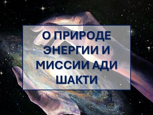 ОТКРОВЕНИЯ АДИ ШАКТИ О ПРИРОДЕ И МИССИИ АДИ ШАКТИ В НАШЕ ВРЕМЯ САИ