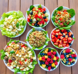 Салаты, которые любят ваше тело | ПП-рационы