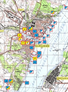 Рыболовный Атлас Камышина. Лето. Берег.
